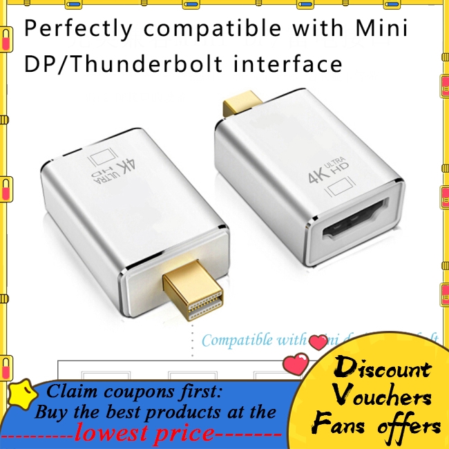 Cáp Chuyển Đổi Mini Display Port Sang Hdmi Vga Cho Macbook Air 13 Surface Pro 4