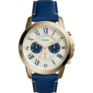 Đồng Hồ  Fossil Grant Cream Dial Men's Chronograph Watch FS5271