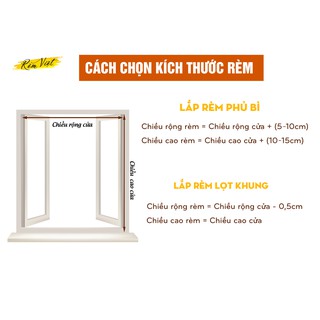 Rèm Cuốn Trơn Cửa Sổ Cửa Kính, Cản Sáng 100%, Chống Nắng Nóng