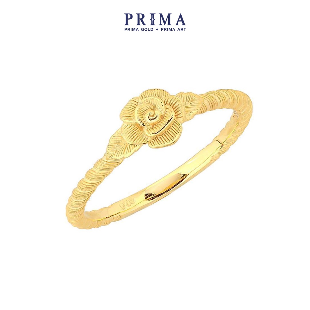 PRIMA Nhẫn Vàng 24K - BST Love Concerto (Little Rose) - Hoa Hồng Nhỏ - 111R2677