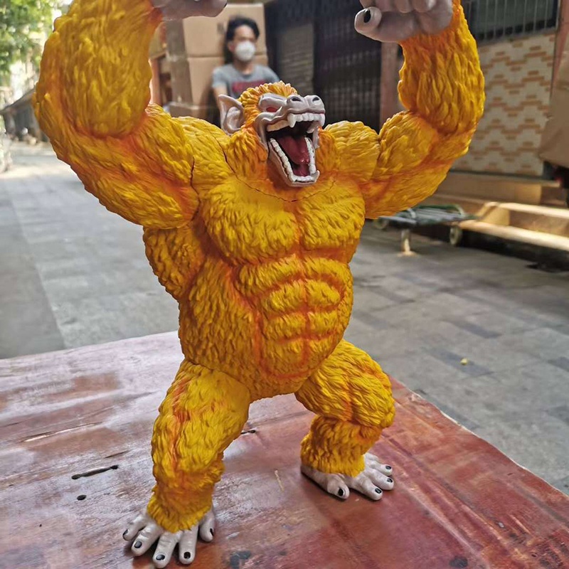 Mô hình khỉ đột vàng oozaru apafa saiyan goku vegeta cao 40cm, nặng 2kg3 - dragon ball