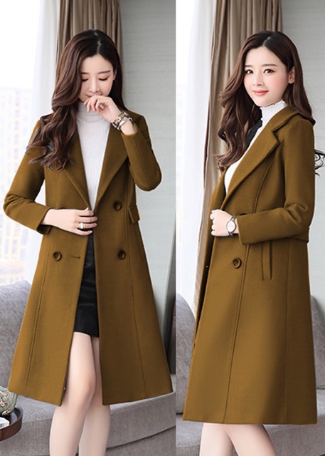 ÁO KHOÁC DẠ DÁNG DÀI CAO CẤP