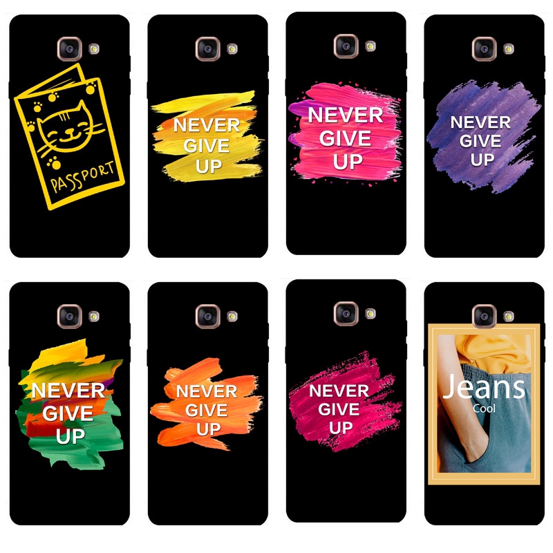 【Ready Stock】Samsung Galaxy C9 Pro /C7/C5/J7 J5 J2 2015 Silicone Soft TPU Case Letter Graffiti Back Cover Shockproof Casing