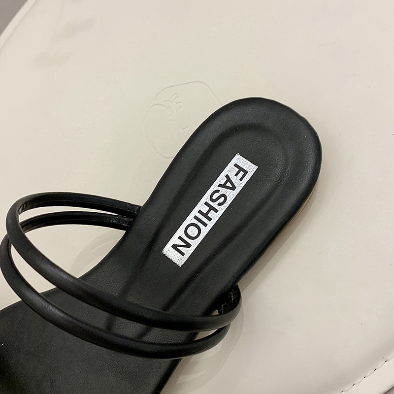 Giày Sandal Nữ Đế Bằng 2 Cách Mang Phong Cách Hàn Quốc