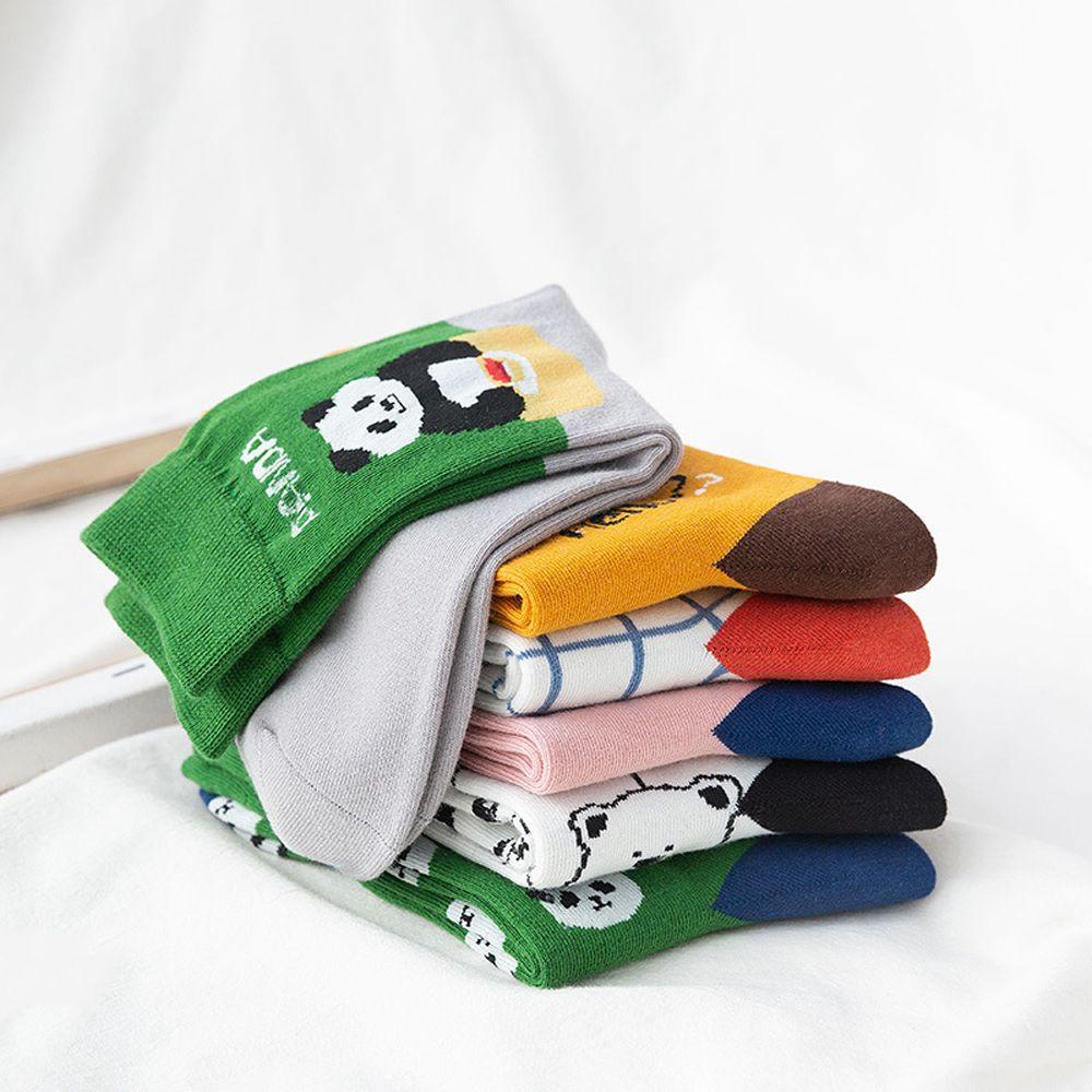 Vớ Thể Thao Mềm Mại Hình Gấu Trúc Dễ Thương Cho Nữ