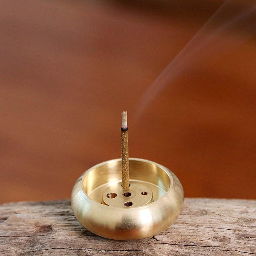 Giá Đỡ Nhang Trầm Bằng Đồng Thau Chống Oxy Hóa Độc Đáo Trang Trí Nhà Cửa