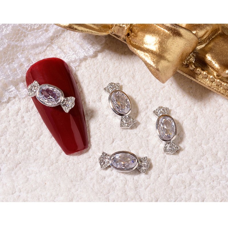 Phụ Kiện Hoa 3D Trang Trí Móng Tay Xinh Xắn