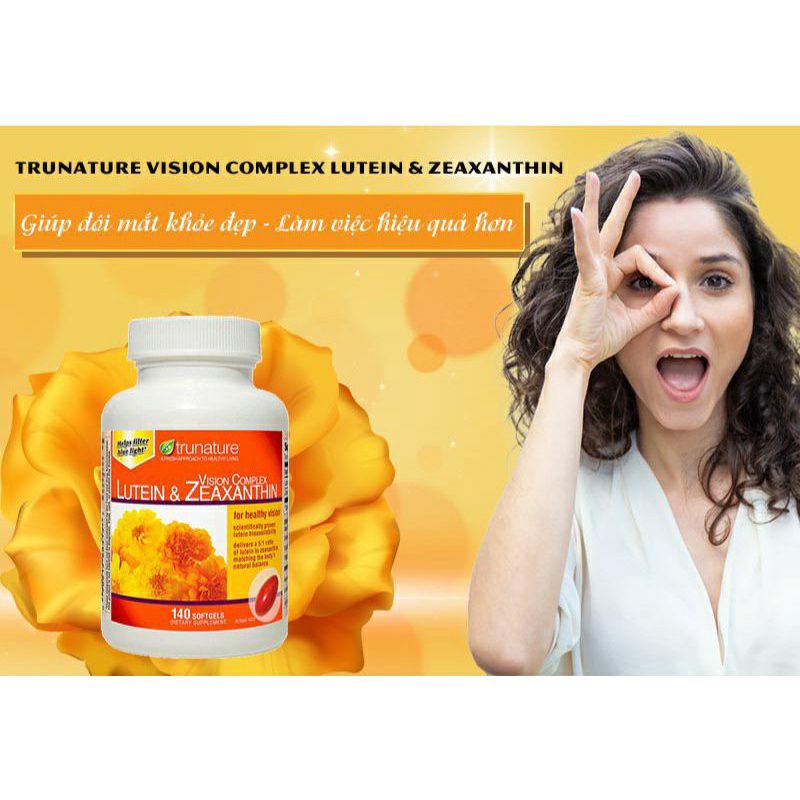 [Date 2024] Viên uống bổ mắt Trunature Vision Complex  Lutein &amp; Zeaxanthin