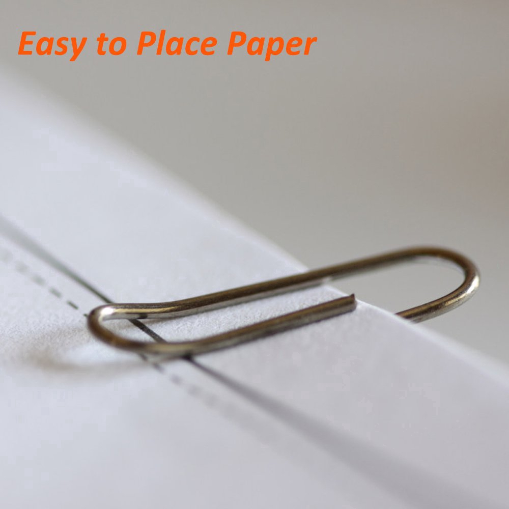 Bộ 50 Kẹp Giấy Bằng Thép Bạc Chống Gỉ / Bền Bỉ (Không Bao Gồm Hộp) 29mm Dùng Trong Văn Phòng / Trường Học