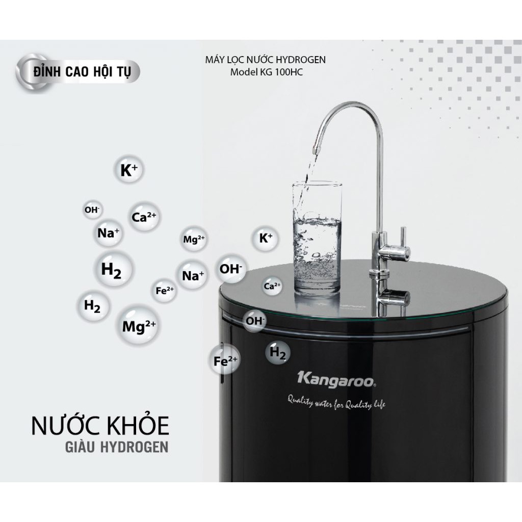 Máy lọc nước Kangaroo Hydrogen KG100HC VTU