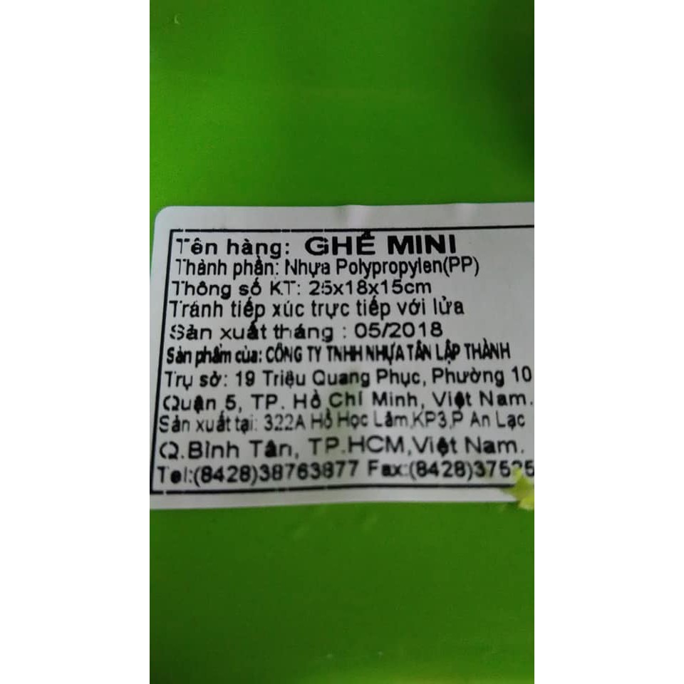 GHẾ NGỒI MINI QUÀ TẶNG TỪ SUNLIGHT | BigBuy360 - bigbuy360.vn