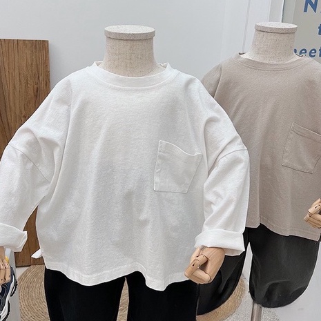 Áo thun dài tay bé trai Batala kids áo phông bé trai 100% cotton 4c xẻ dáng Hàn cho bé từ 10-24kg TRAITUI24