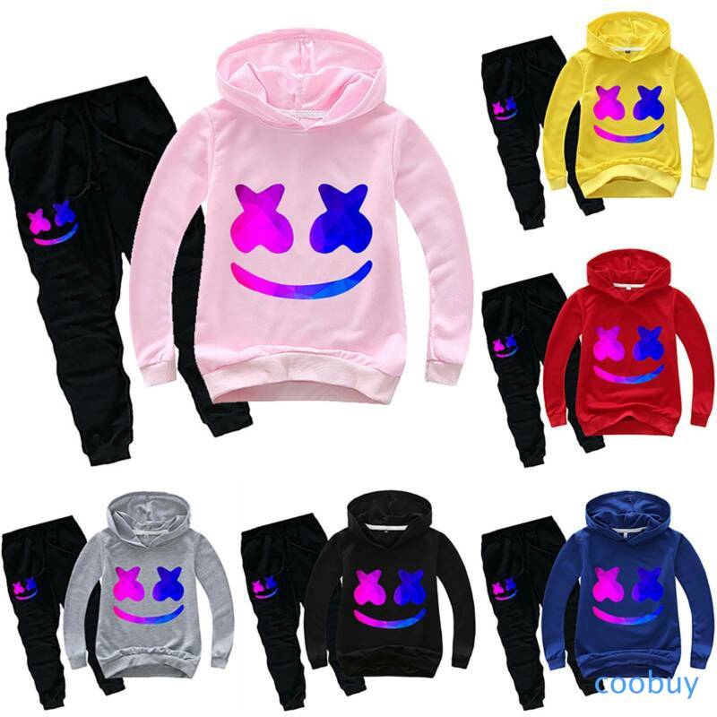 Set Áo Hoodie In Hình 3d+quần Dài Cho Bé