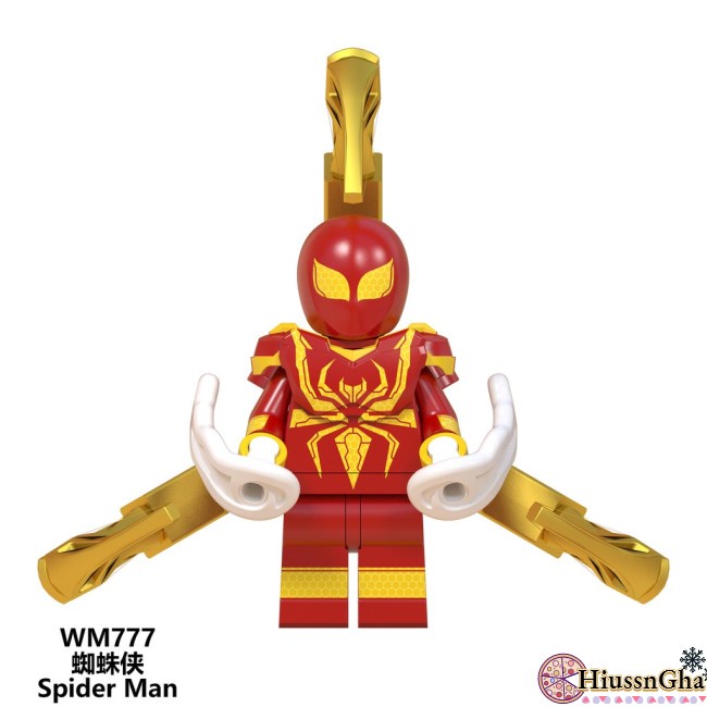 Bộ 5 Mô Hình Đồ Chơi Lego Người Nhện / Anh Hùng Cho Trẻ