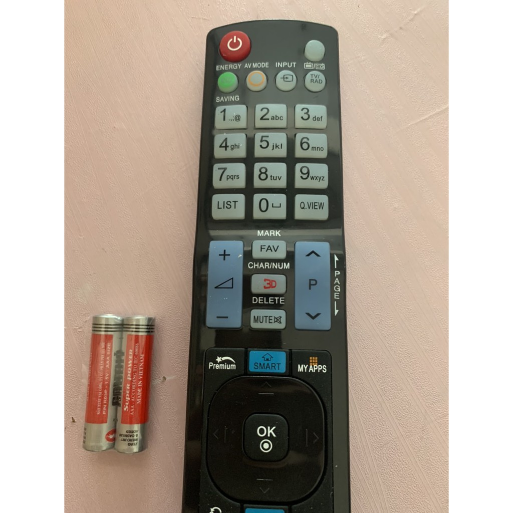 REMOTE ĐIỀU KHIỂN TIVI LG SMART XỊN (ĐEN-DÀI)