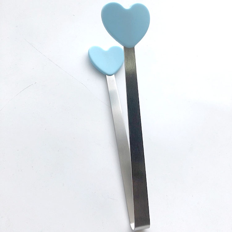 Kẹp gắp thức ăn hình bàn tay, trái tim dễ thương, kẹp gắp đồ ăn dặm cho bé
