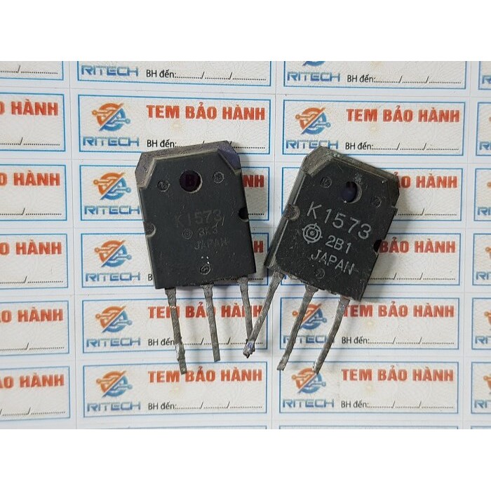 [Combo 3 con] 2SK1573 K1573 1573 MOSFET KÊNH N 15A 600V TO-3P THÁO MÁY