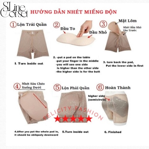 Quần Độn Mông Và Hông Cạp Vừa Thông Hơi Kháng Khuẩn❤️ FREESHIP ❤️ Quần Nâng Mông Thoáng Mát Hàng Cap Cấp PT65
