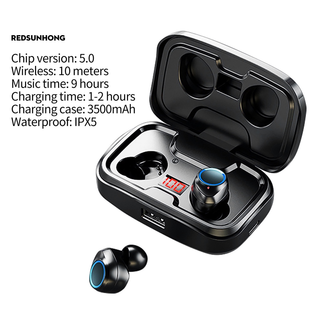 Tai Nghe In-Ear Bluetooth 5.0 RSH.z Giảm Tiếng Ồn Tiện Dụng