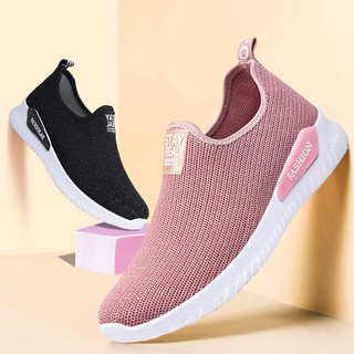 Giày nữ mùa hè Giày thể thao Giày chạy thoáng khí Size:36-40