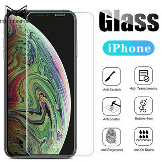 Kính cường lực trong suốt vát cạnh bảo vệ toàn diện cho iPhone 13 12 Mini 11 Pro X XS MAX XR 5 5s SE 5c 6 6s 7 8 Plus