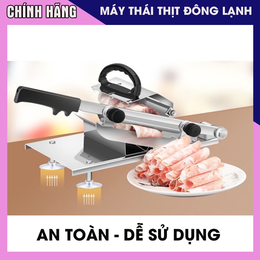 Máy thái thịt đông lạnh, dao thái thịt gà làm bếp ĐA NĂNG- An toàn với mọi nhà