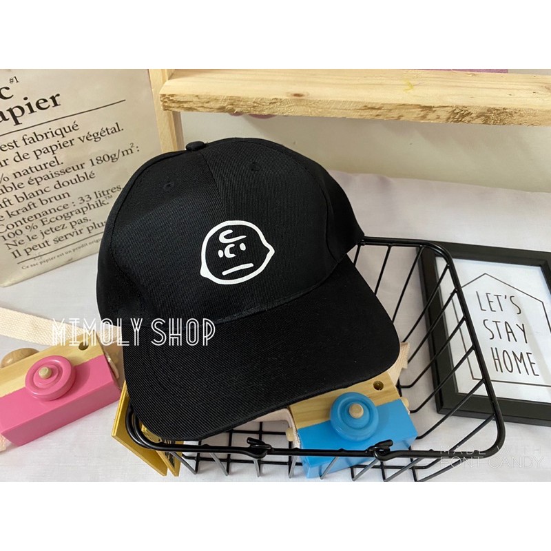 Nón Lưỡi Trai In Hình Mặt Cười Ngộ Nghĩnh