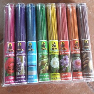 Nhang trầm thơm đủ mùi Thái Lan (nguyên lốc 8 mùi)