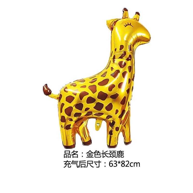 Bong Bong Nhôm Hưu Cao Cổ Nai Trang Trí Sinh Nhật - Yori Party