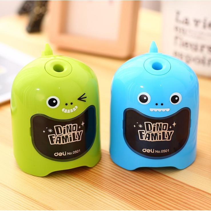 Máy Chuốt Bút Chì Tự Động Deli DL - 0501 ( Tặng kèm 4 lưỡi thay thế)