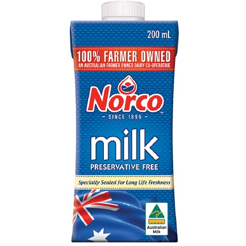 Sữa tươi Norco Úc 200ml ( date 5/2022)