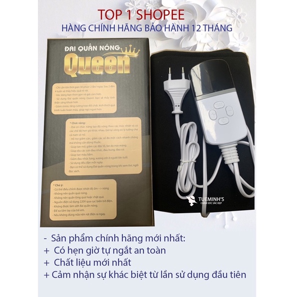 [BH 12 tháng]ĐAI QUẤN NÓNG QUEEN CHÍNH HÃNG