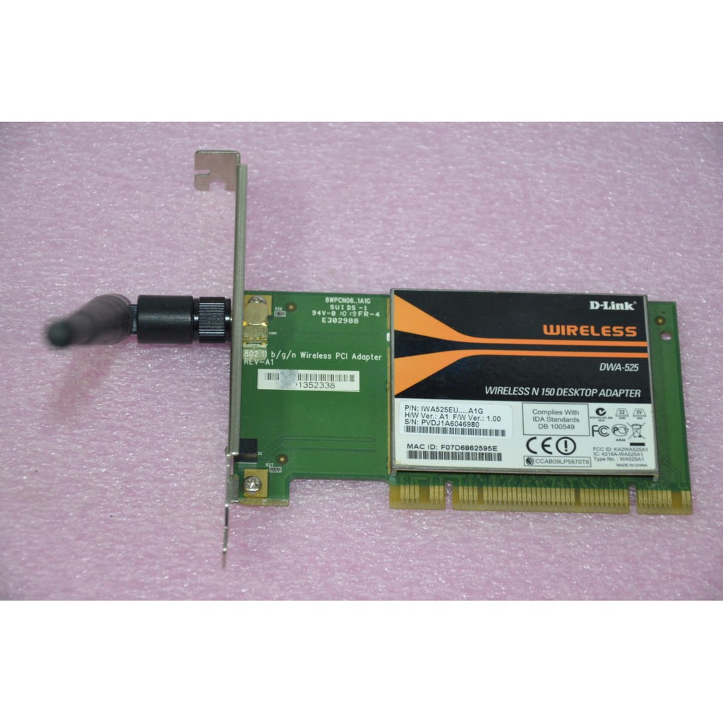 Wireless N PCI Adapter - 150Mbps D-Link DWA-525 | BigBuy360 - bigbuy360.vn