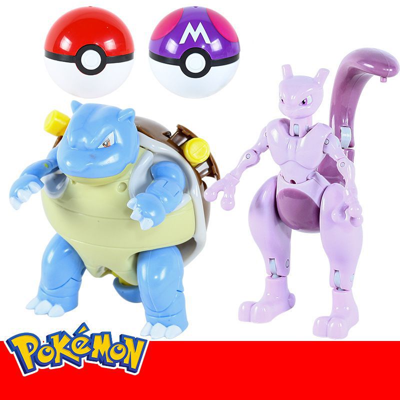 Mới Đồ Chơi Quả Bóng Pokemon Biến Hình Thú Vị Cho Bé
