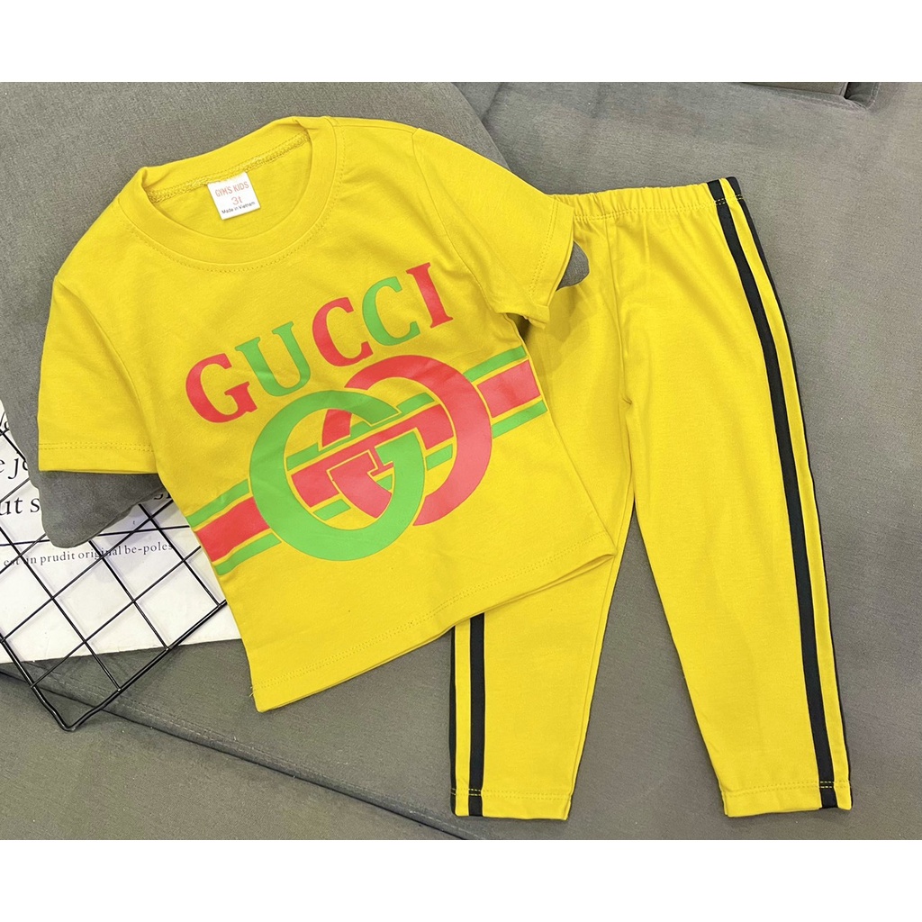 Đồ bộ bé gái thể thao cotton 4 chiều Jennie kids size nhỡ 11-23kg J494