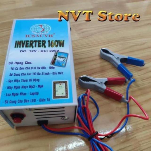 Thiết Bị Biến Điện 12v Ra 220v 160w