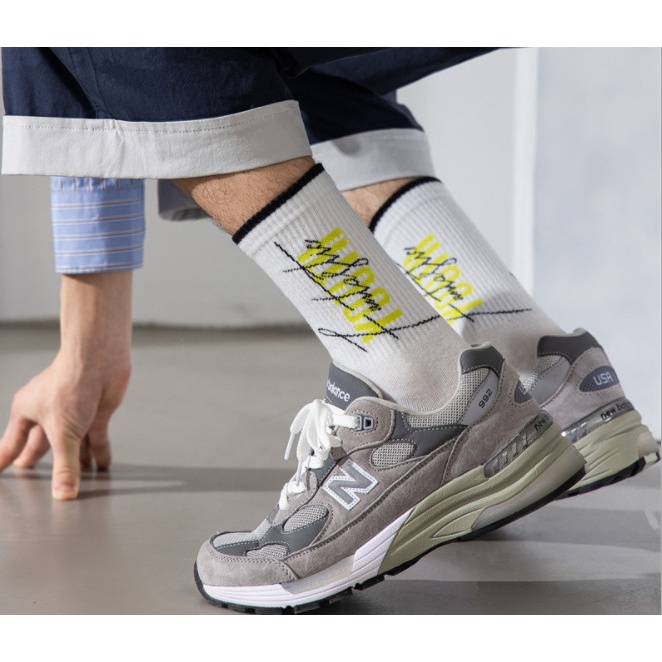 Vớ Tất thể thao cao cổ Nam Nữ nhiều màu phong cách trẻ trung, cá tính.