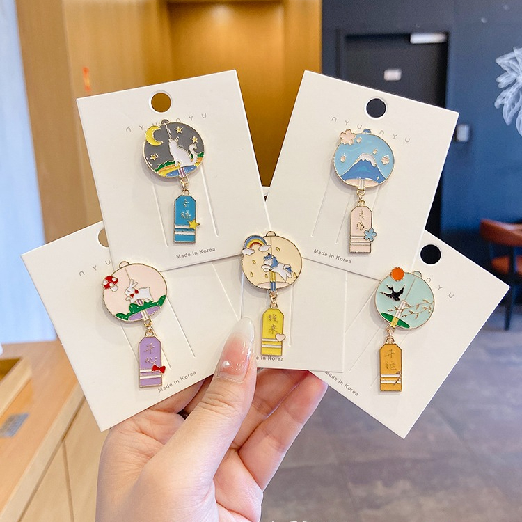 Ghim Cài Áo Kim Loại Nhiều Kiểu Dáng Dễ Thương