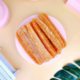 Bánh thưởng cho chó Dr.Dingo (Dải thịt gà nướng mật ong) (100gr/túi) Đồ ăn cho chó mèo thú cưng
