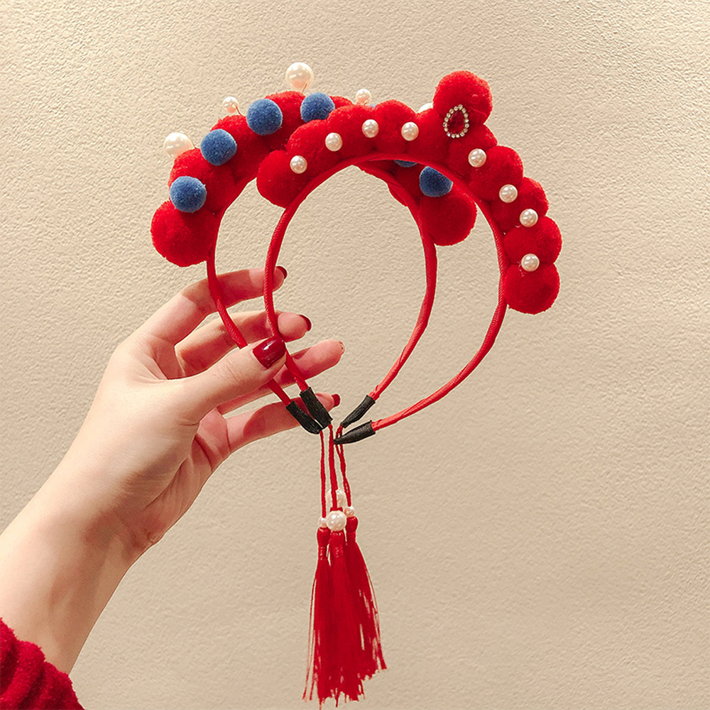 Cài tóc phối tua rua nhiều kiểu dáng phong cách Trung Hoa cho nữ