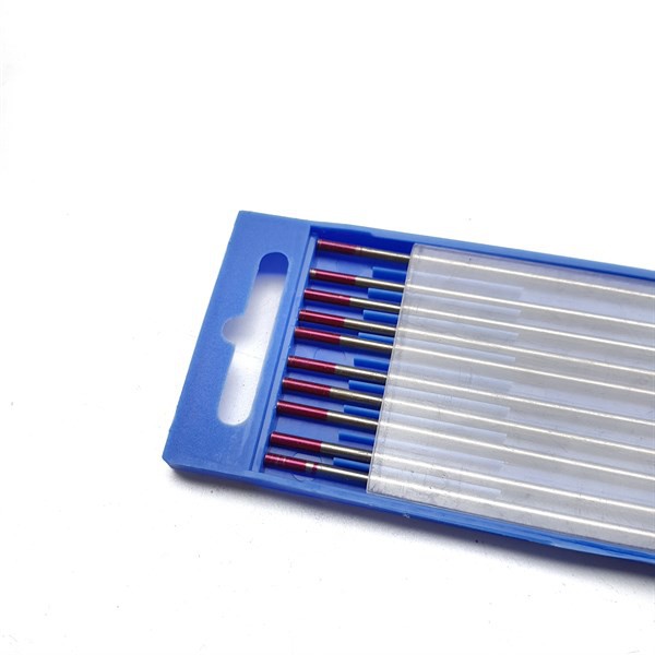 Hộp 10 Kim hàn tig đầu đỏ 2.4 *150 hãng ZLHC Que hàn tig