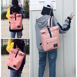 Balo nắp gập hàn quốc