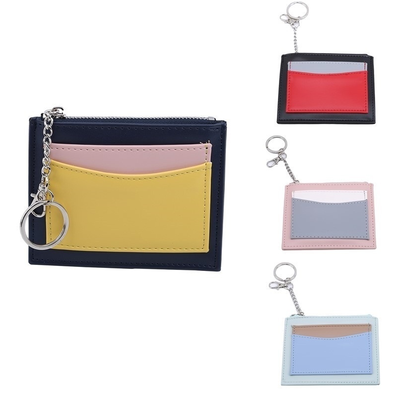 Cute Slim Women Wallets Card Holder Small Wallet Candy Color Female Thin Wallet Money Bag Mini Purses