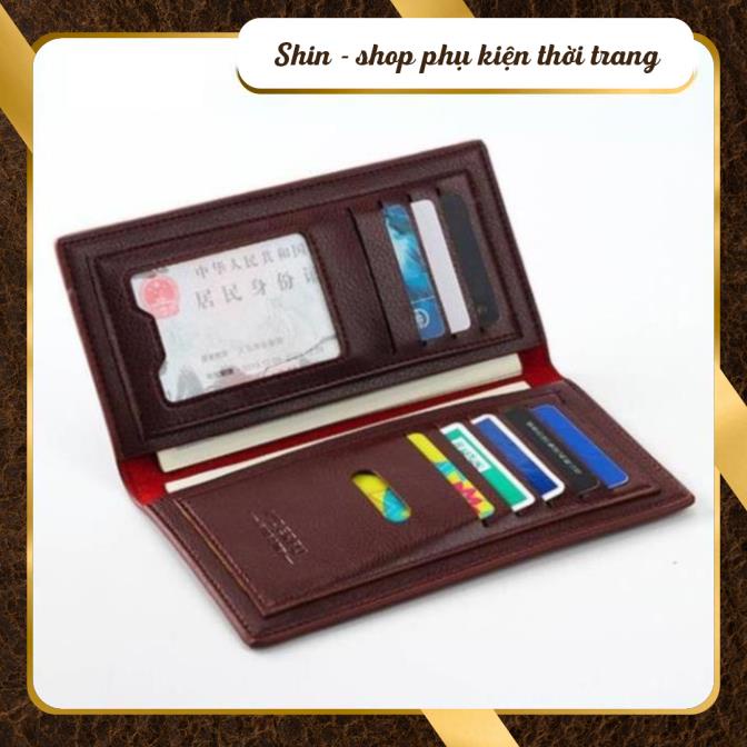 Ví nam dài cầm tay da PU mềm mại - Đảng Cấp Sang Trọng - Shin Shop Leather