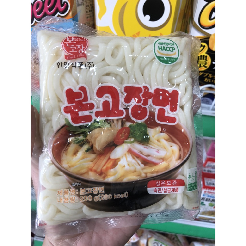 Mì Tươi Udon Bon Go Jang 200g