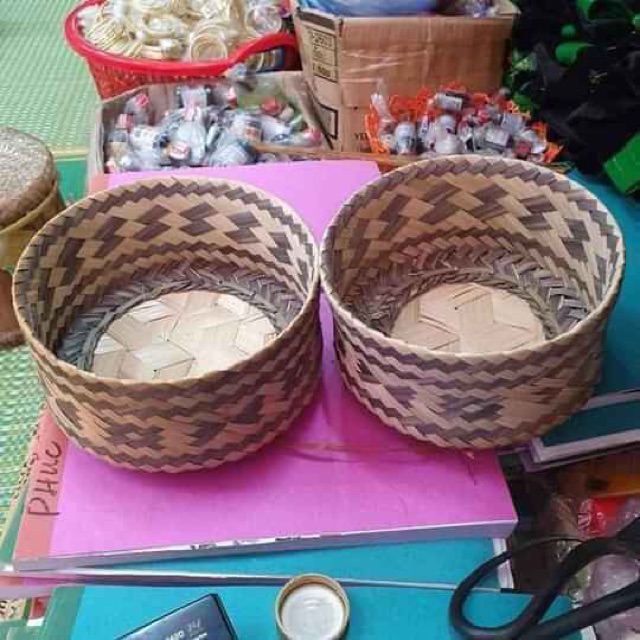 🌱 Ếp đựng xôi hoa văn người Thái 🌱