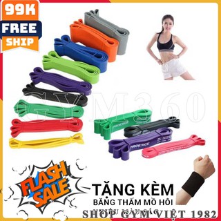 Dây Cao su Kháng Lực Powerband Tập Toàn Thân, Dây tập gym đa năng - FLASH SALE