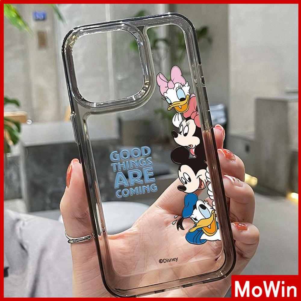 Ốp điện thoại HD acrylic nút kim loại chống sốc thích hợp cho iPhone 14 Pro Max 14 Plus 13 Pro Max 12 11 XR 7Plus