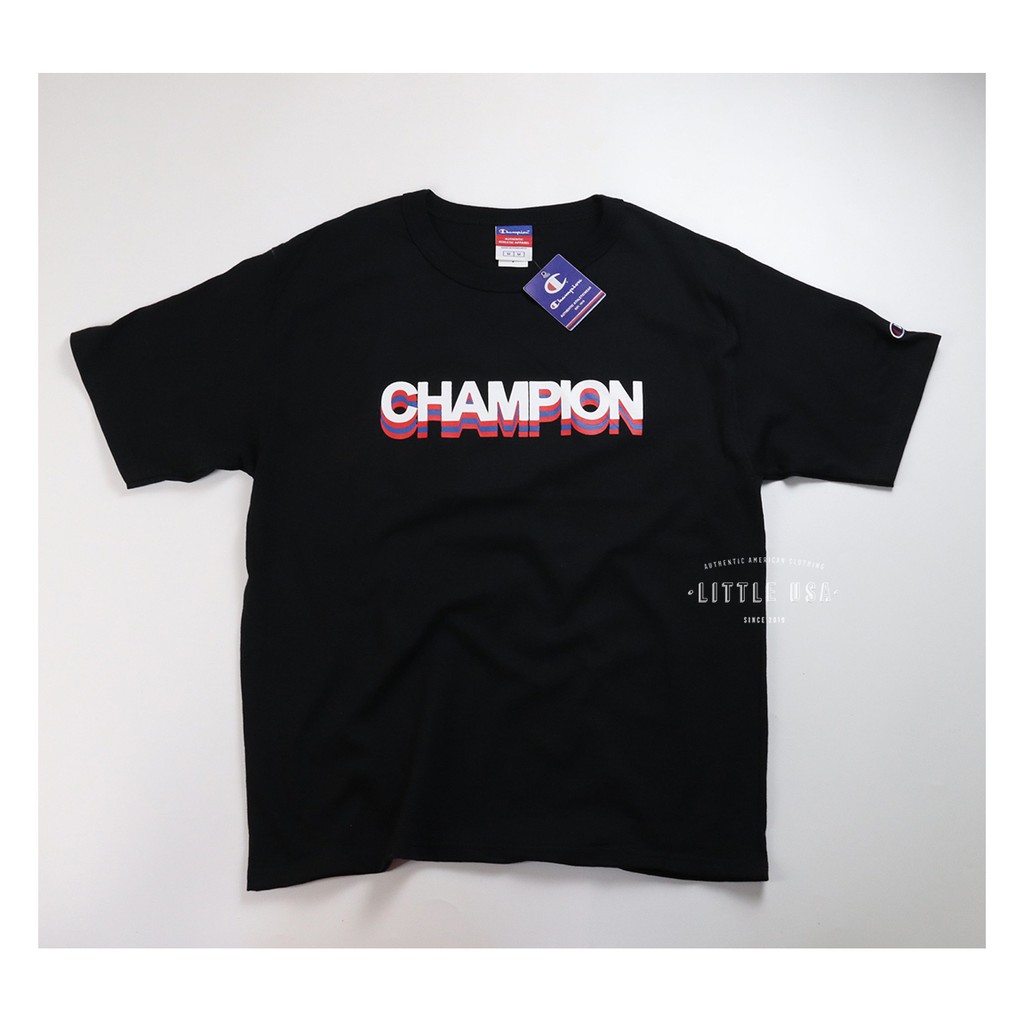 Áo CHAMPION® HERITAGE EMBROIDERED MULTI COLOR LOGO T-SHIRT | BigBuy360 - bigbuy360.vn