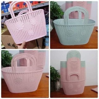 Làn, giỏ đi chợ nhựa siêu dẻo gấp gọn tiện dụng
